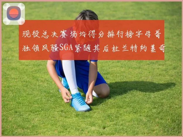 现役总决赛场均得分排行榜字母哥独领风骚SGA紧随其后杜兰特约基奇东契奇争夺第三